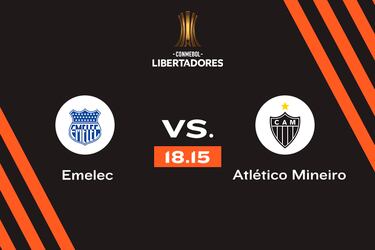 Emelec vs. Atlético Mineiro, 18.15
