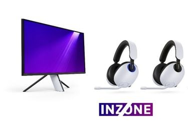 Sony presentó a los primeros dispositivos de Inzone, su nueva marca de productos de videojuegos