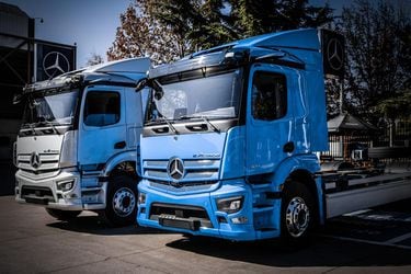 eActros: llega a Chile el primer camión eléctrico de Mercedes-Benz 
