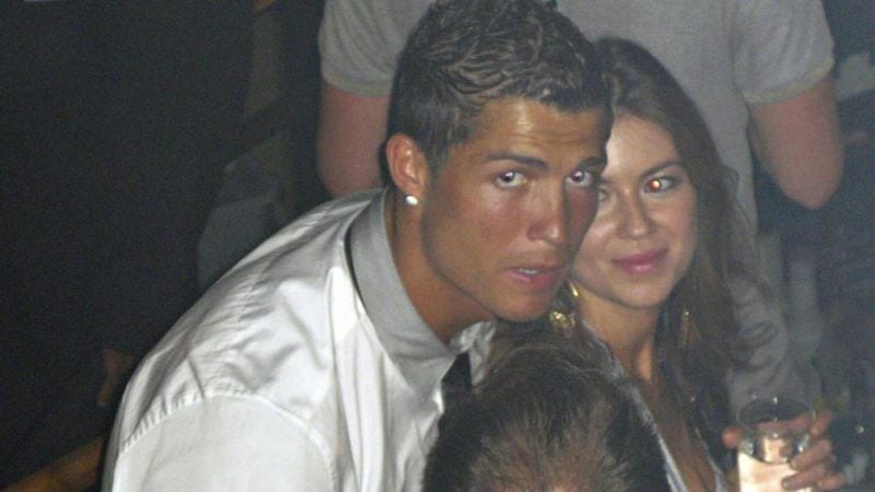 Cristiano Ronaldo junto a Kathryn Mayorga.