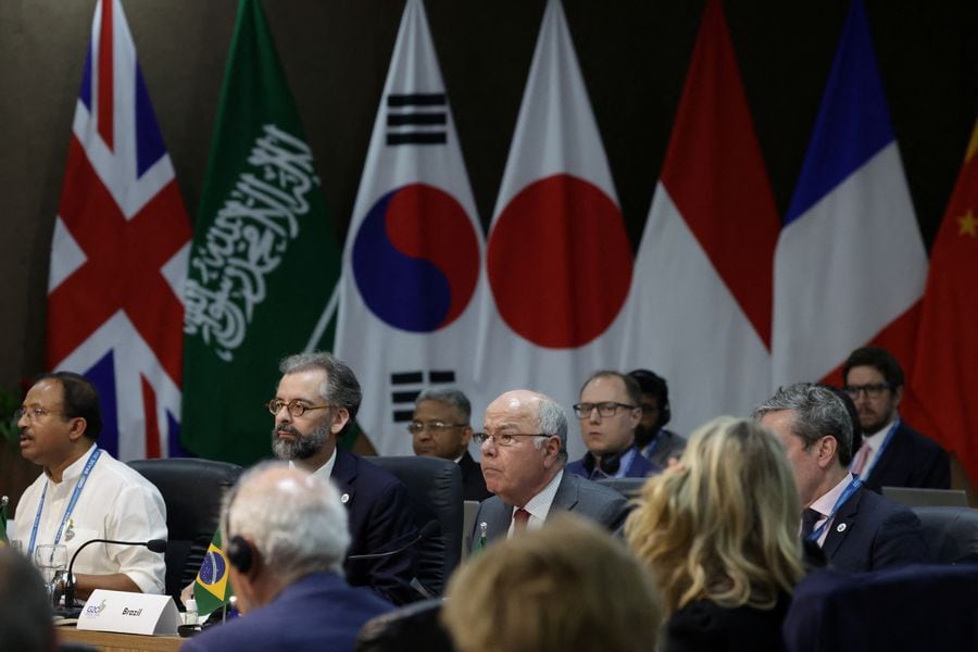 Rio de Janeiro: i ministri degli Esteri del G20 sostengono l'accordo tra due paesi in conflitto tra Palestina e Israele