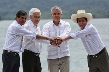 La última gira internacional de Piñera 