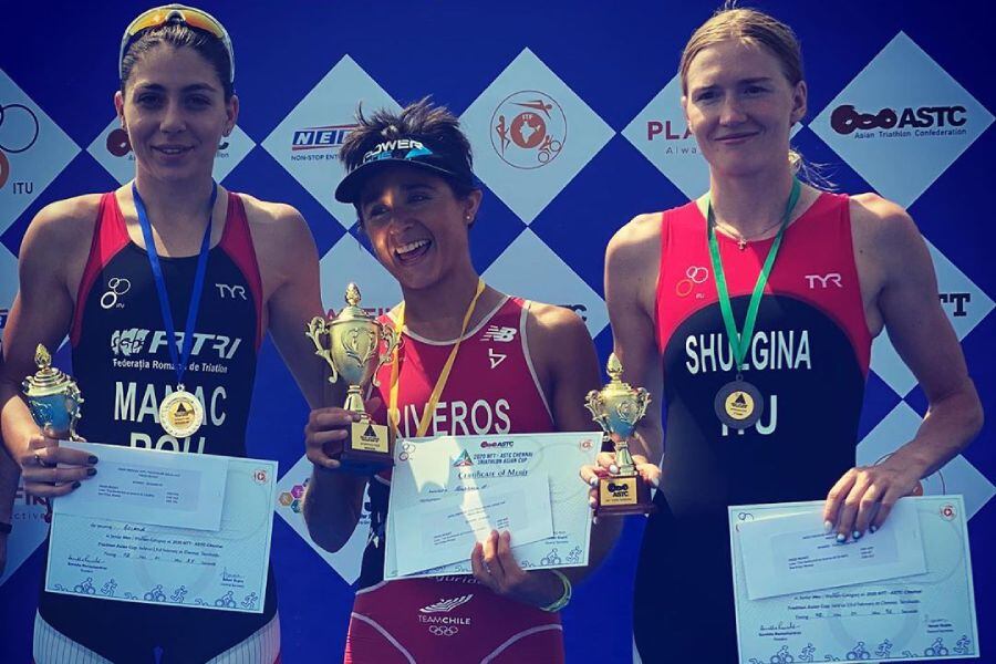 Bárbara Riveros gana en India