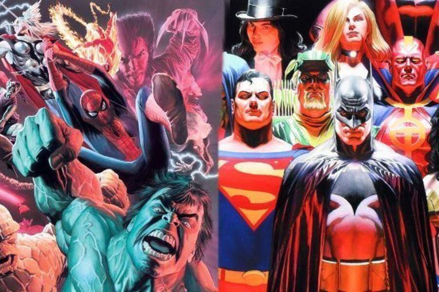 La diferencia entre los personajes de DC y Marvel según