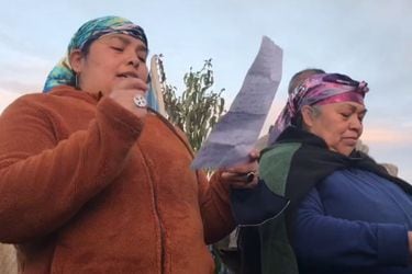 Las tres mujeres que intercedieron ante el gobierno por el machi Celestino 