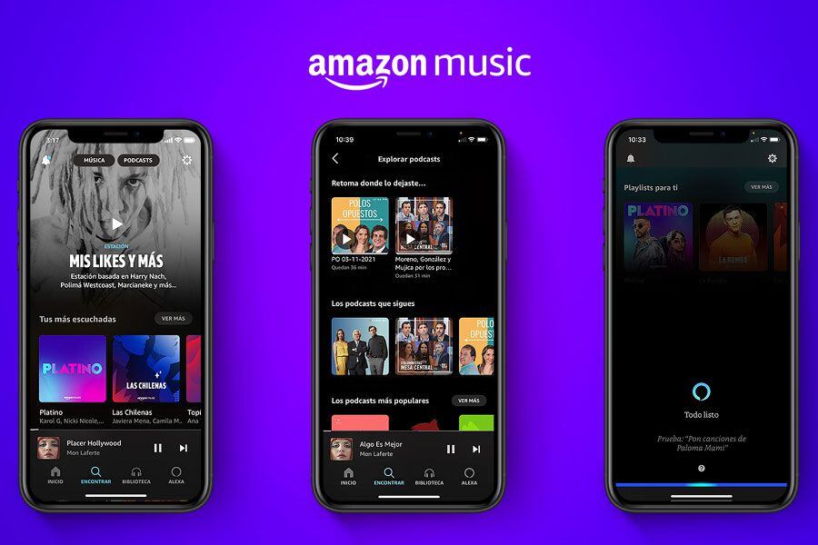 Amazon Music desembarca en Chile con contenidos originales, localizados y  streaming en vivo - La Tercera