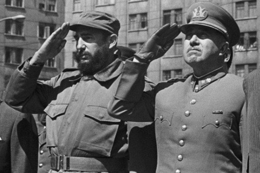 Castro y Pinochet