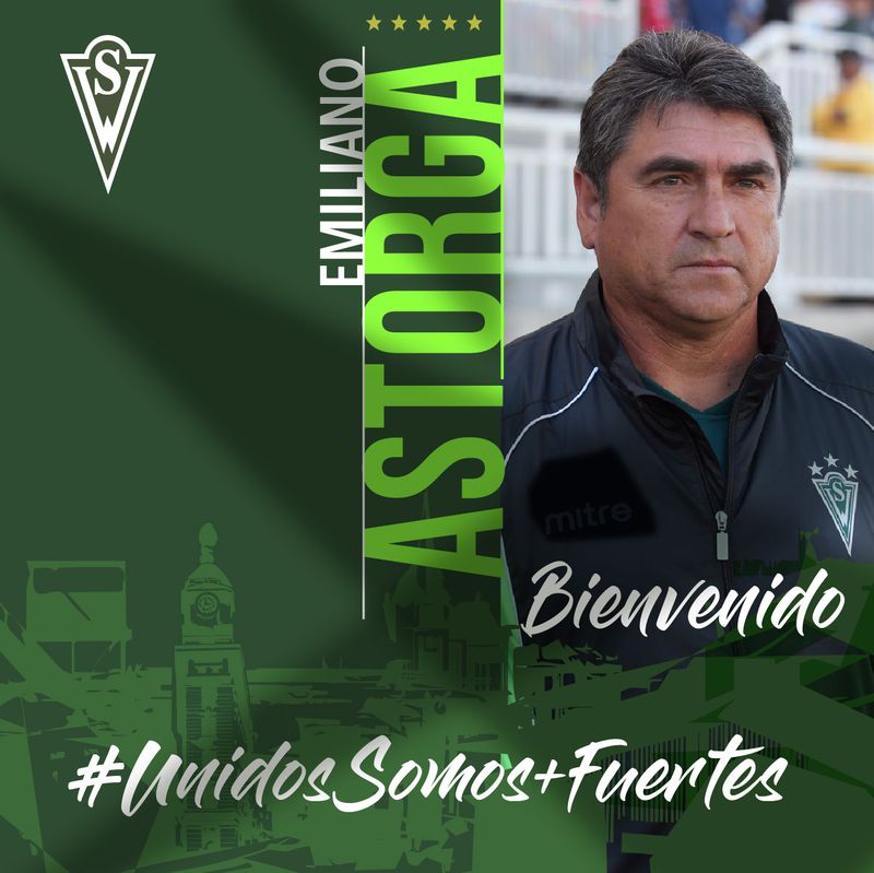 Emiliano Astorga fue anunciado como el nuevo DT de Santiago Wanderers.