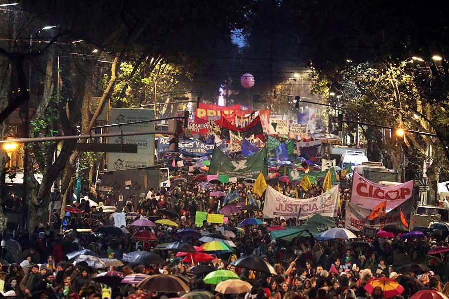 Marcha Ni Una Menos Buenos Aires