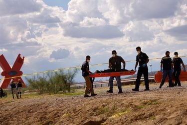 Mueren ocho migrantes al intentar cruzar el río Bravo y llegar a territorio estadounidense