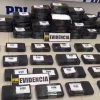 PDI desbarata banda criminal que dedicada al traslado de droga a la región Metropolitana e incauta más de 120 kilos de droga