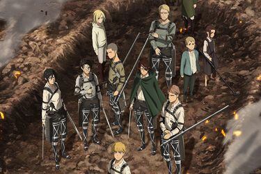 El anime de Attack on Titan prepara su adiós con una nueva imagen promocional 