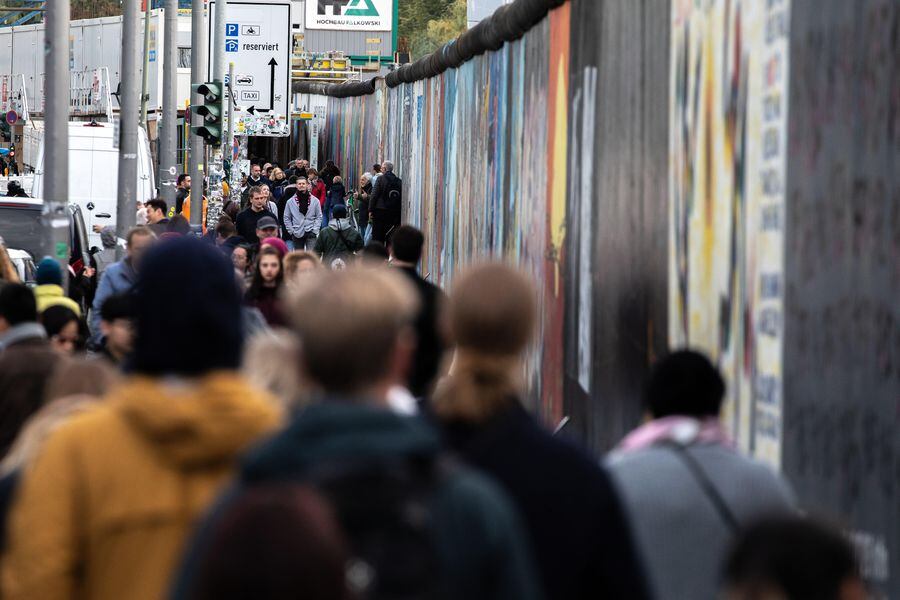 East Side Gallery in Berlin