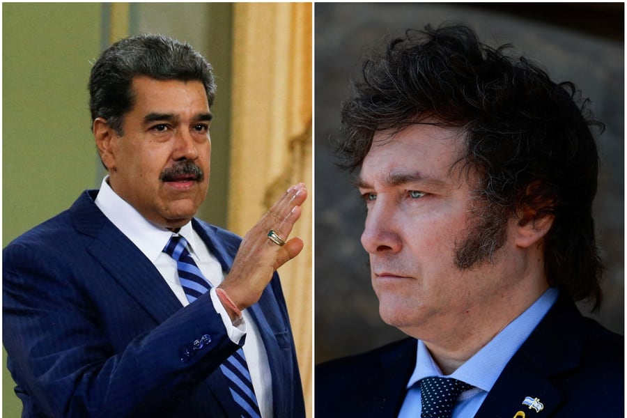 Maduro prohíbe que aviones argentinos crucen el espacio aéreo venezolano y Milei acude a la ONU