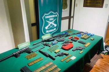 Fiscalía pide 20 años para funcionario judicial de Traiguén formalizado por tenencia ilegal de armas y artefactos explosivos