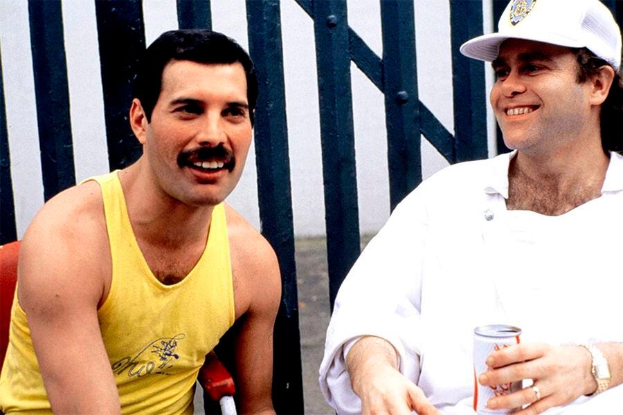 Freddie Mercury Elton John 2