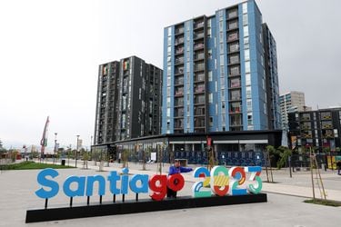 La Villa Panamericana durante los Juegos Panamericanos Santiago 2023.
