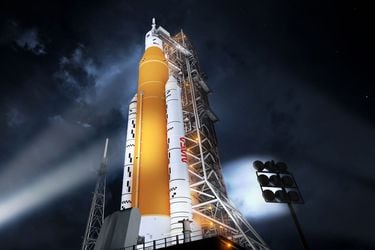Misión lunar: Nasa prepara lanzamiento del cohete más grande y potente jamás construido