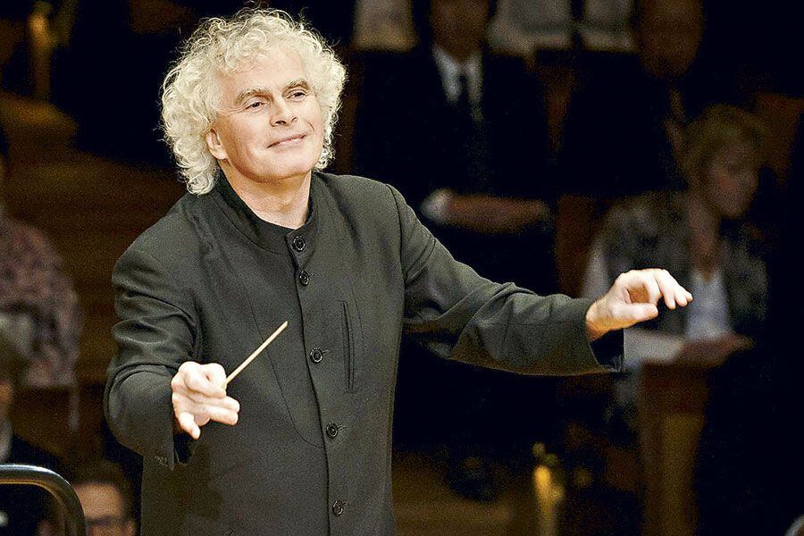 Simon Rattle trae a Chile por primera vez a la Sinfónica de Londres