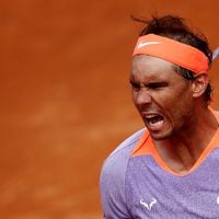 Rafael Nadal lucha para superar el debut en el Masters 1000 de Roma