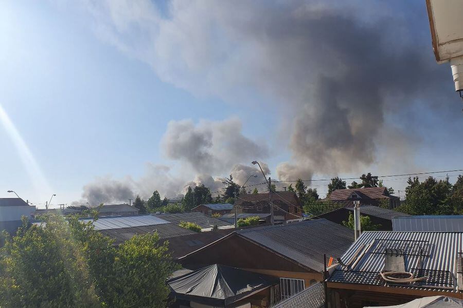 Incendio La Pintana