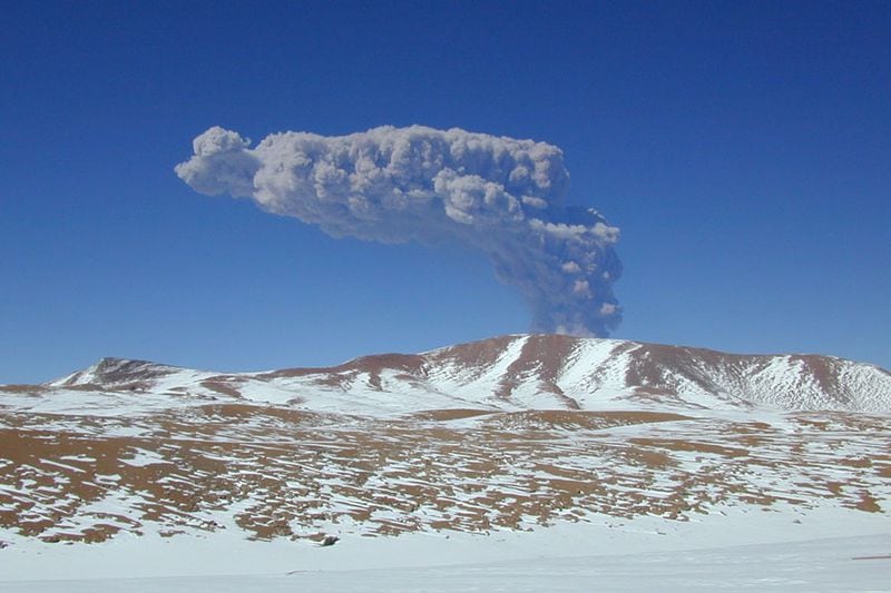 Volcán hudson