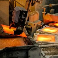 Preocupante caída en la producción de cobre