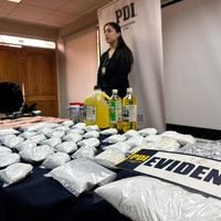 Operativo en Maipú culmina con 8 detenidos y la incautación de $42 millones en drogas