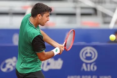 Supera al 83 del mundo: Tomás Barrios se instala en la segunda ronda del Córdoba Open