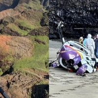 Captan dramático aterrizaje de un helicóptero tras una falla en Hawaii