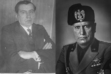 La historia oculta del insólito (y tenso) encuentro entre Arturo Alessandri y Benito Mussolini