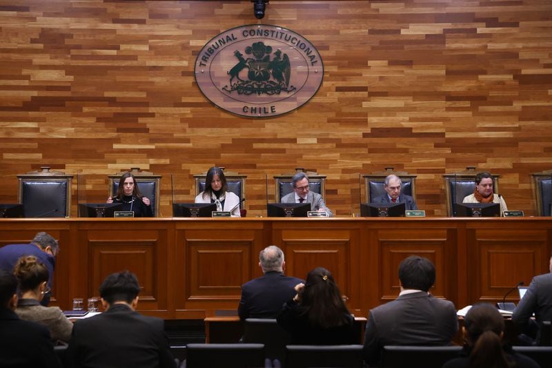 Alegatos de admisibilidad en el Tribunal Constitucional del requerimiento presentado por el general director de Carabineros, Ricardo Yáñez.