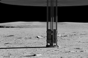Los planes de la NASA para instalar una planta nuclear en la Luna