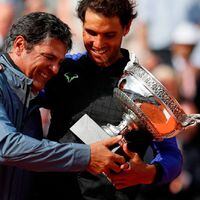 Gracias, Rafael, la emotiva despedida de Toni Nadal como entrenador de su sobrino