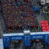 Galería: las imágenes que deja el Maratón de Santiago 2018