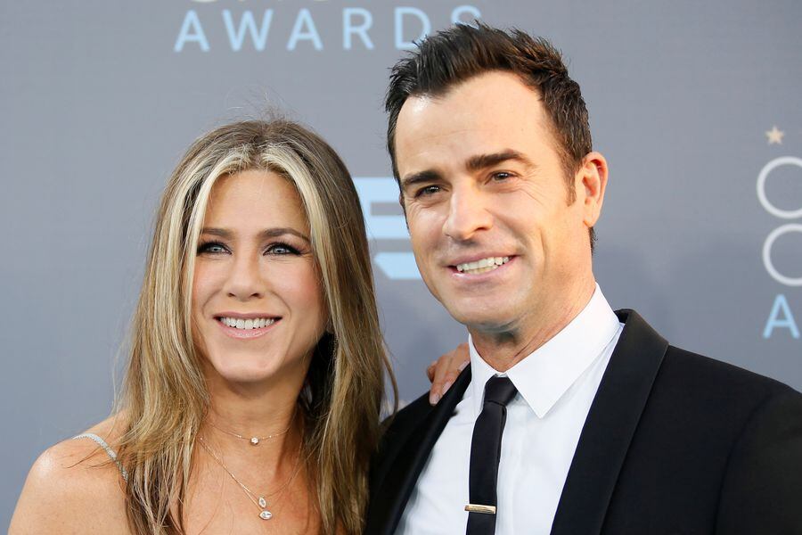 FILE PHOTO: Actors Jennifer Aniston and Justin Theroux arrive at the 21st Annual Critics' Choice Awards in Santa Monica