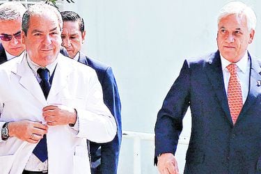 El presidente de la Republica Sebastian Piñera encabeza la ceremonia de Promulgación de la nueva Ley Nacional de Fármacos.