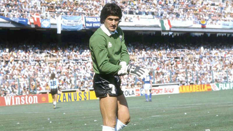 El Pato Fillol fue el arquero de Argentina en el Mundial 1978.