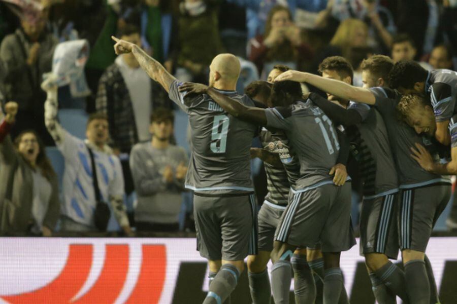 Celta de Vigo da el primer paso hacia las semifinales de Europa League