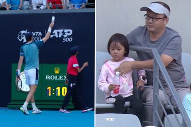 El Príncipe saca aplausos: el noble gesto de Nicolás Jarry con una espectadora en el ATP 500 de Beijing