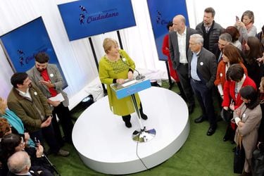 Michelle Bachelet presenta su nueva fundación Horizonte Ciudadano