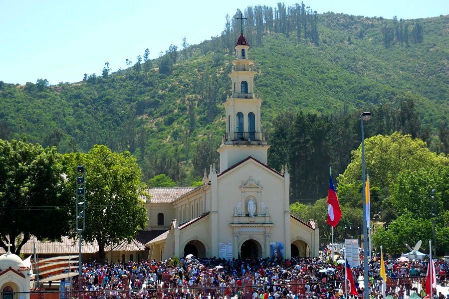 Peregrinacion Santuario de Lo Vasquez