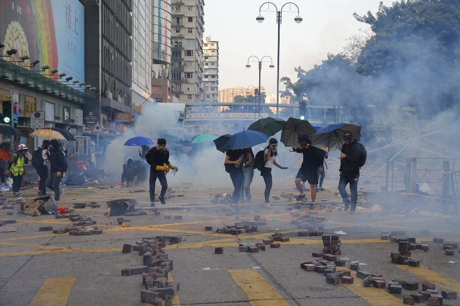 Protestas en Hong Kong