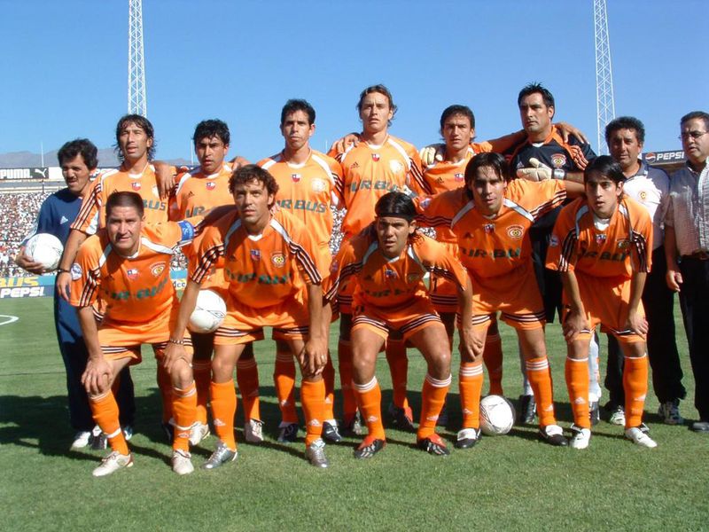 La formación de Cobreloa en la final de vuelta del Clausura 2003.