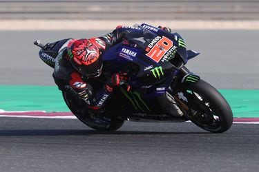 Quartararo gana la segunda carrera del Moto GP y Yamaha vuelve a liderar en Qatar