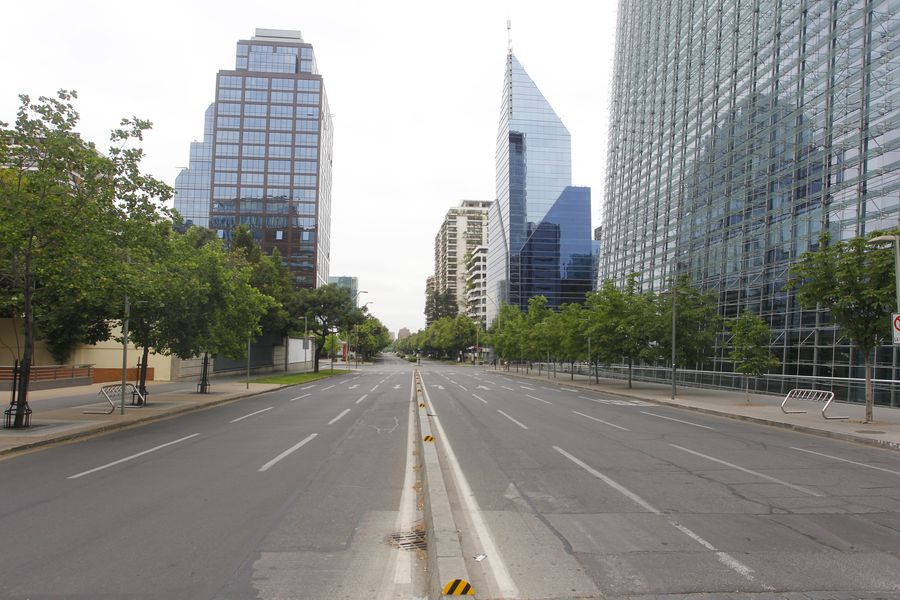 Postales de Santiago en  Fin de Semana Largo