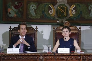 Carolina Tohá y Felipe Alessandri