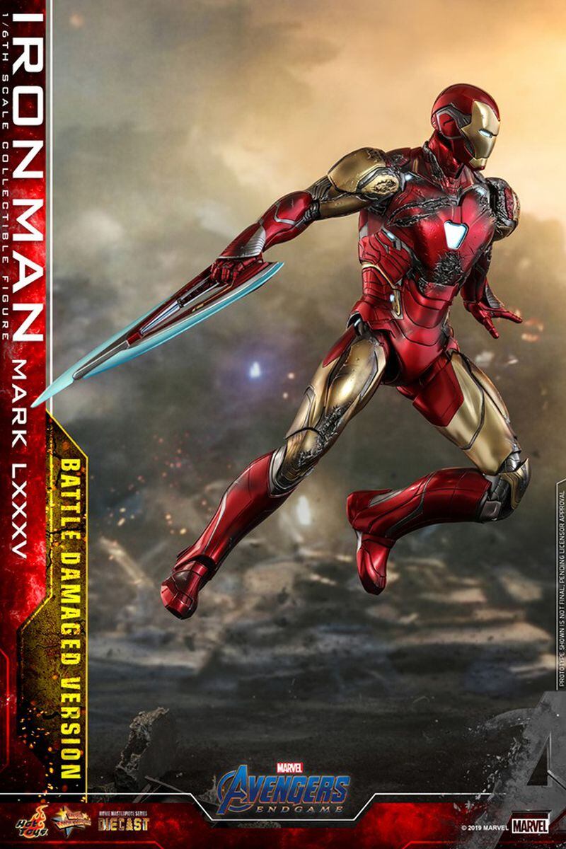Revive los últimos minutos de Iron Man con la nueva figura