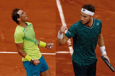 Rafael Nadal y Casper Ruud se enfrentarán en la final de Roland Garros 2022.