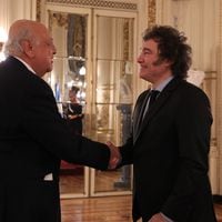 Embajador José Antonio Viera-Gallo presenta cartas credenciales al Presidente argentino Javier Milei